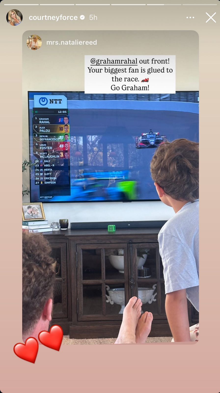Image via Instagram (@courtneyforce)